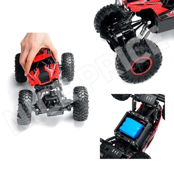 Машинка на радіокеруванні Monster Off-Road 388-21, позашляховик 1:14, 3 кольори, повний привід, швидкість 52 км/год 388-21 фото