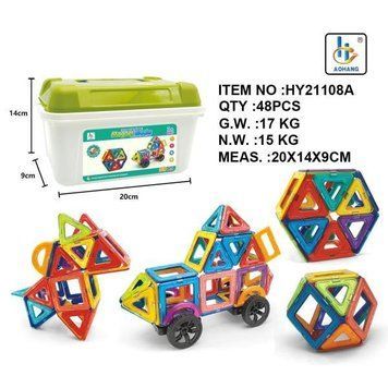 Магнітний конструктор HY21108А HY21108А фото